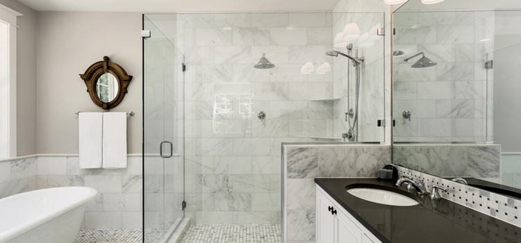 bathroom shower door installation in Livermore